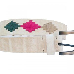 Cinto De Cuero Crudo Para Niño