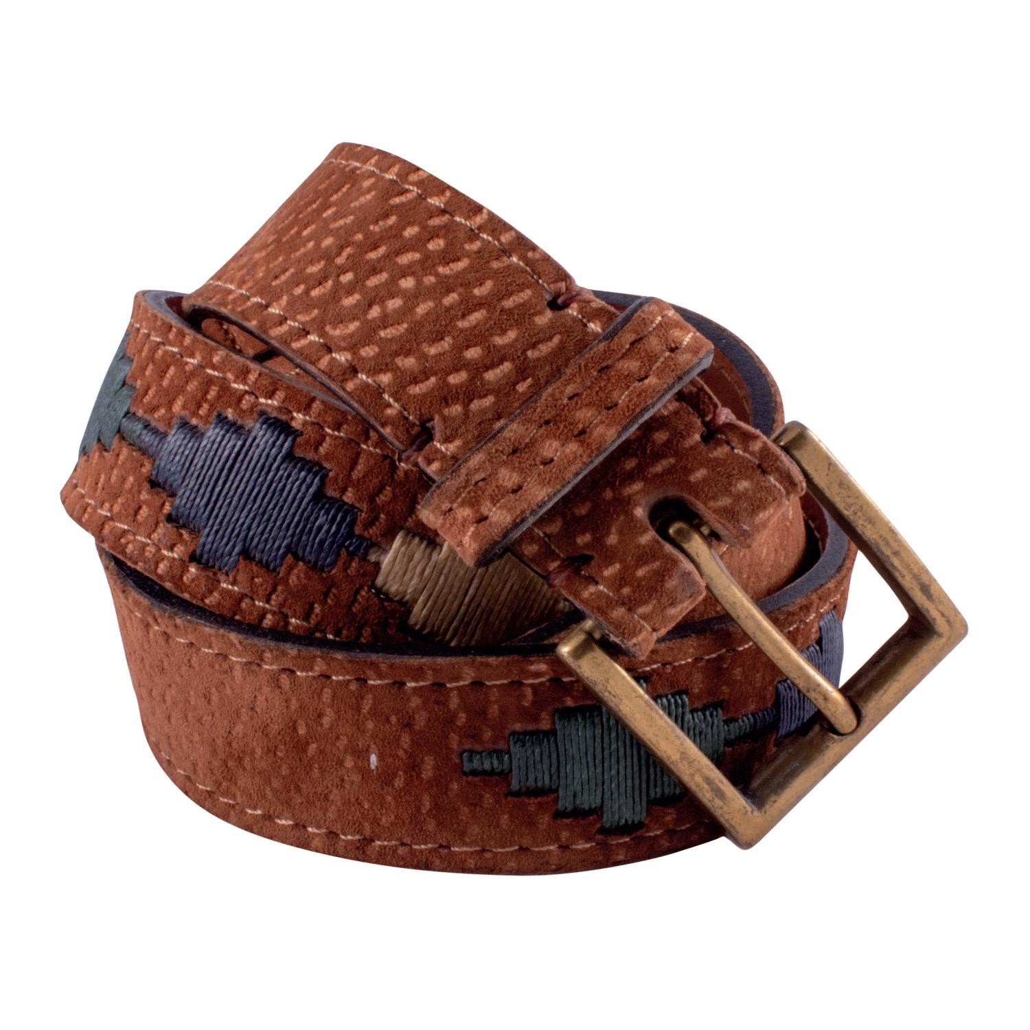 Cinto Carpincho Bordado Completo