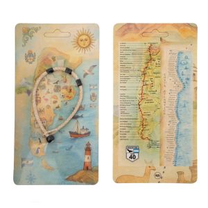 Pulsera De Cuero Trenzada En Blister ARGENTINA