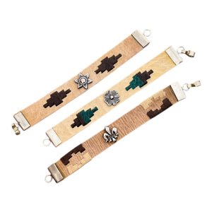 Pulsera De Cuero Crudo