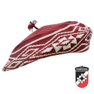 Boina De Pamplona Hilos Con Guarda Etnica