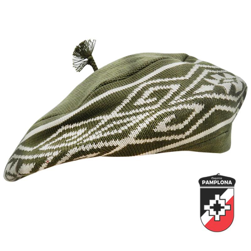 Boina De Pamplona Hilos Con Guarda Etnica - Imagen 4