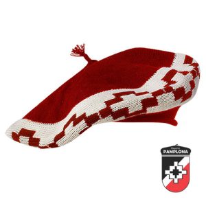 Boina Pamplona De Hilo Con Guarda