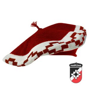 Boina Pamplona De Hilo Con Guarda