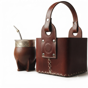 Set De Matera Canasta Mates Y Bombilla
