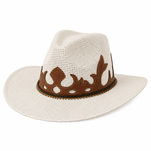 Sombrero Jucara De Yute y Cuero