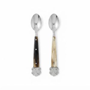 Cuchara Artesanal en Asta y Alpaca Grande