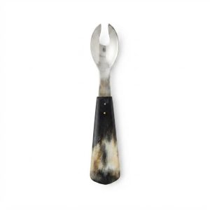 Tenedor De Alpaca y Asta Para Copetin
