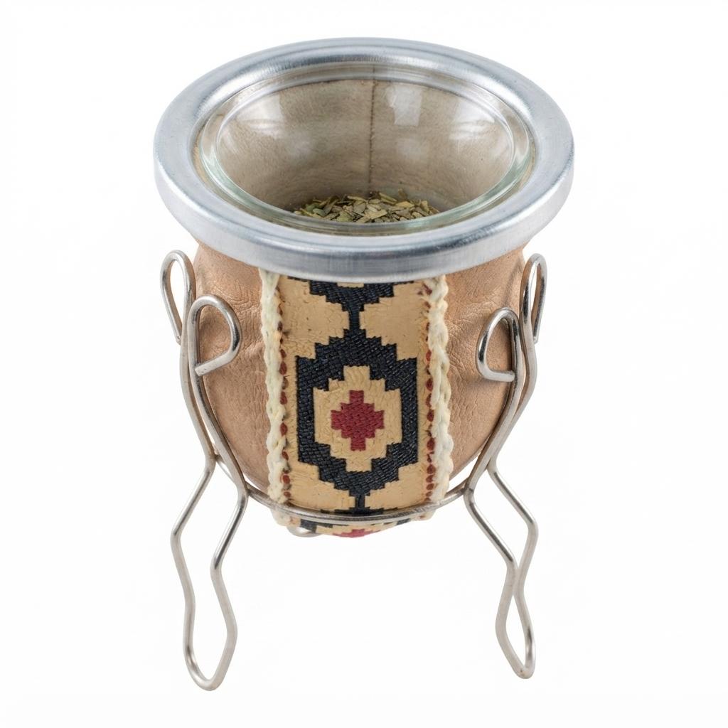 Mate de Vidrio Forrado - Imagen 2